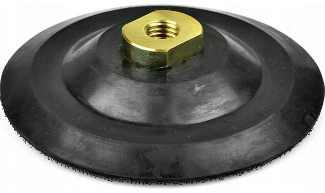 Leštící gumový disk na suchý zip Geko G78903 125 mm M14