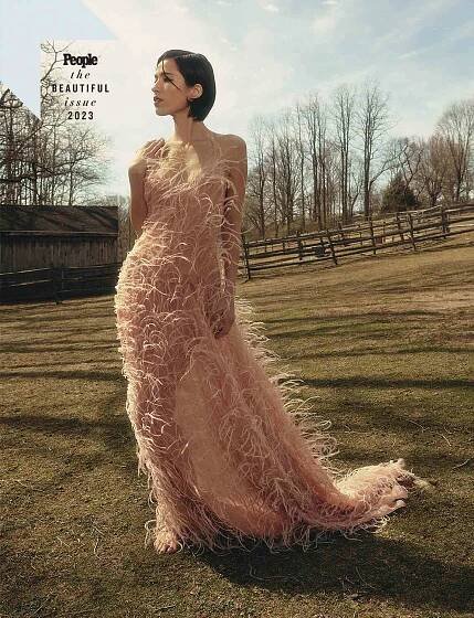 Kelsey Asbille photographed at Faraway Farms Alpacas in Yorktown Heights, NY, on 3/27/23.