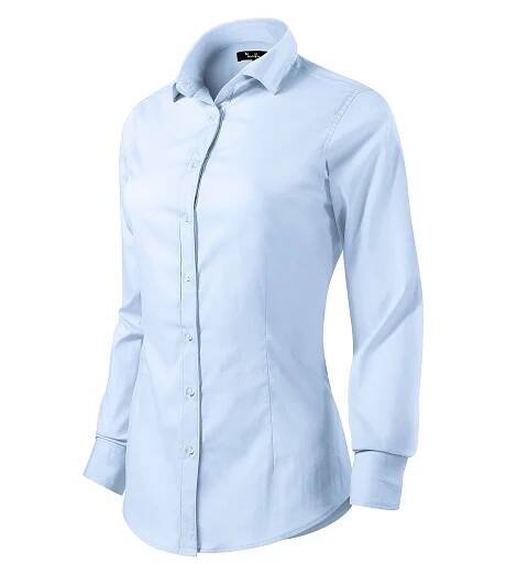 MALFINI® Dámská strečová košile Dynamic s dlouhým rukávem 263 - light blue z kolekce MALFINI PREMIUM