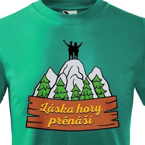 Tričko Hurá na výlet