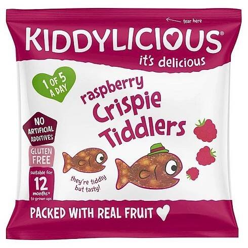 KIDDYLICIOUS Rybičky křupavé malinové