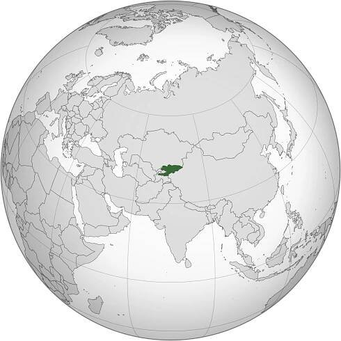 Soubor:Kyrgyzstan (orthographic projection).svg