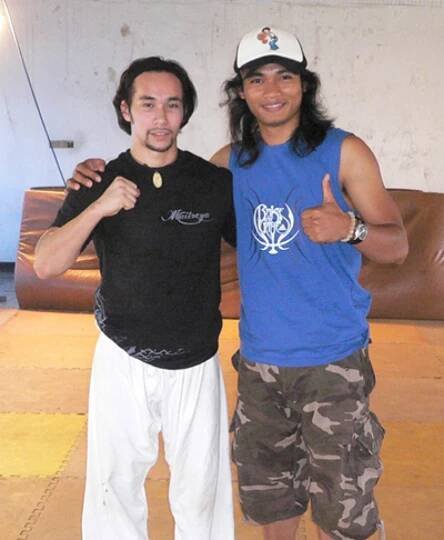 Tim Man with Tony Jaa