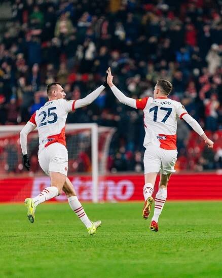 Slavia podlehla Anderlechtu 1:2 a v Evropské lize počtvrté za sebou prohrála