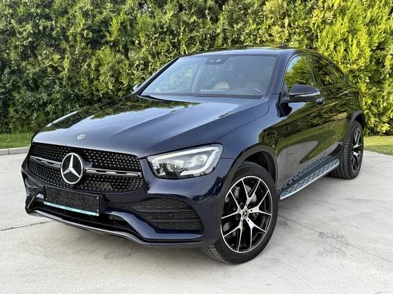 Mercedes GLC COUPE 300E 4MATIC AMG line Plug-In Hybrid Benzin/Elektro, 235KW, AUTOMAT,PANO,KOŽA,BURMESTER,LED