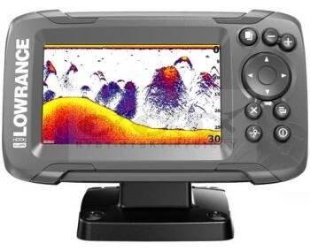 Lowrance Sonar Hook2 4X GPS se Sondou Bullet Skimmer