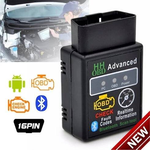 ELM327 OBD čtečka chybových kódů + čtení živých dat