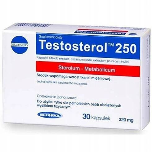 Megabol Testosterol 250 30 kapsúl TESTOSTERONE BOOSTER