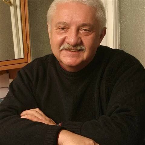 Marián Labuda na portrétním snímku z hercovy šatny.