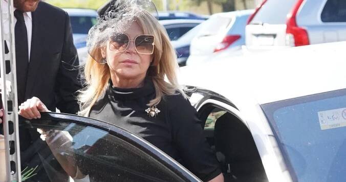Bývalá první dáma Dagmar Havlová se naposledy rozloučila s bratrem Václava Havla