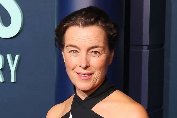 LOS ANGELES, CALIFORNIA - SEPTEMBER 16: Olivia Williams attends Los Angeles Premiere of Netflix's 