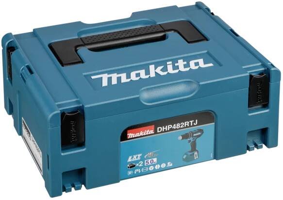 Makita DHP482RTJ 18V 2x aku příklepová vrtačka | ab-com.cz