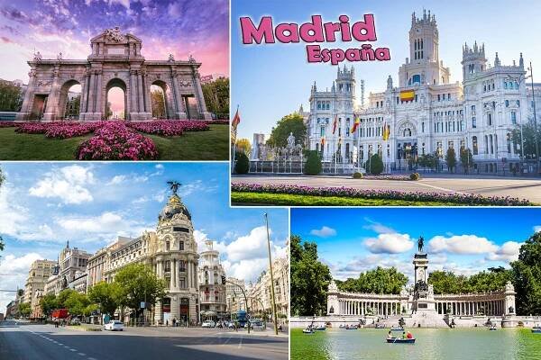Magnety na chladničku mesta - MADRID
