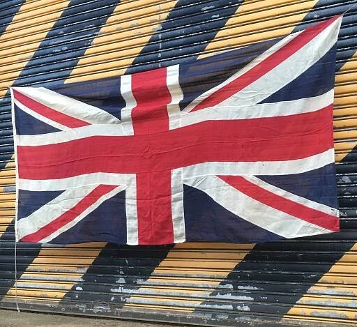 Appliqué Union Jack Flag - Artistic Industrial