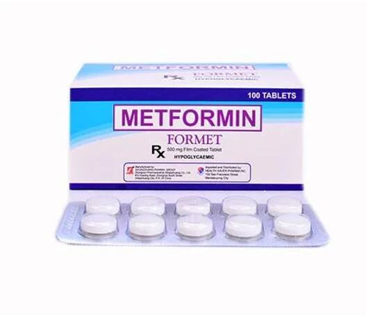 Metformin tablety