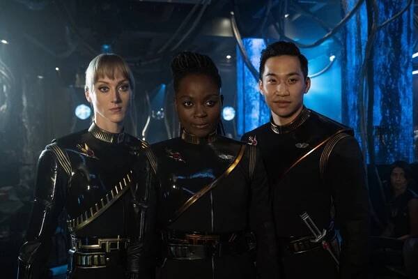 Hannah Cheesman, Oyin Oladejo, Patrick Kwok-Choon - Star Trek: Discovery - Terra Firma, 2. část - Z natáčení