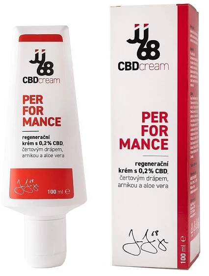 JJ68 Performance Regenerační krém 0,2% CBD 100 ml
