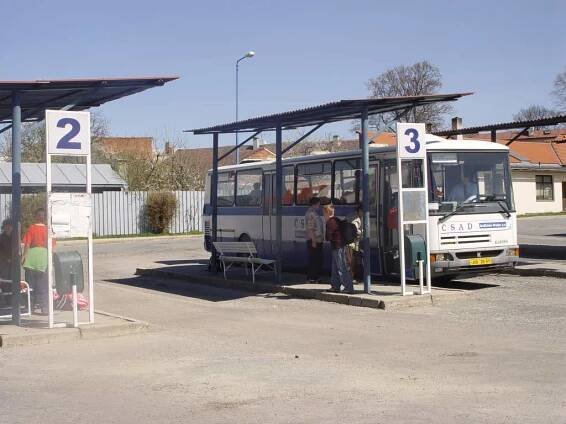 Telč plánuje přesunutí autobusového nádraží