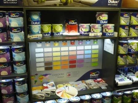 BARVY-LAKY-TOP DROGERIE | MODRÝ RACEK, míchání barev DULUX pro Plzeň a okolí. 