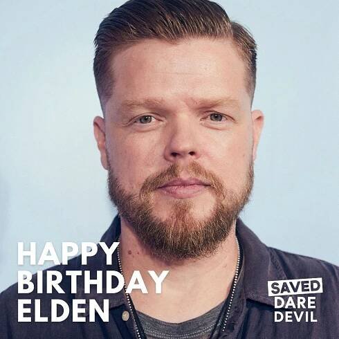 Happy birthday from #SavedDaredevil to the man with the finest quiff in the game, Elden Henson. We can't wait to see him back in action in #DaredevilBornAgain. What are your biggest hopes for Foggy when the new season drops? 🥳
.
.
.
.
.
.
.
 #EldenH