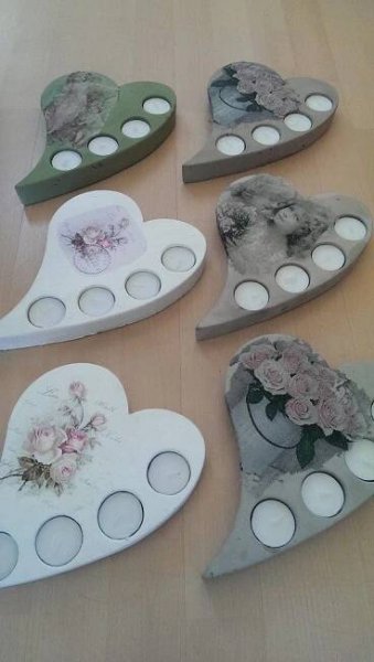 Concrete hearts: | Cement crafts, Concrete crafts, Concrete diy projects