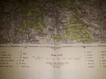 stará mapa, speciálka Jihlava - Staré mapy a veduty