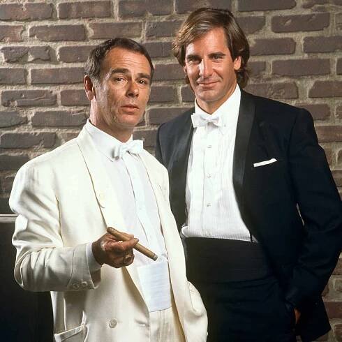 Dean Stockwell & Scott Bakula of "Quantum Leap"