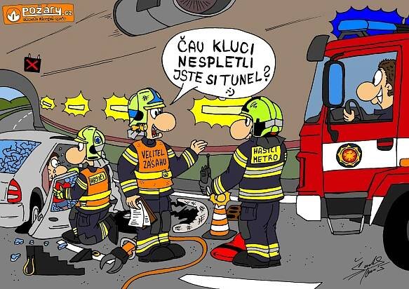Bojový řád 8/S: Zásah v silničním tunelu | POŽÁRY.cz - ohnisko žhavých zpráv | hasiči aktuálně