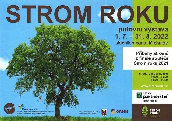 Strom roku - putovní výstava ve skleníku v Michalově - Technické služby města Přerova