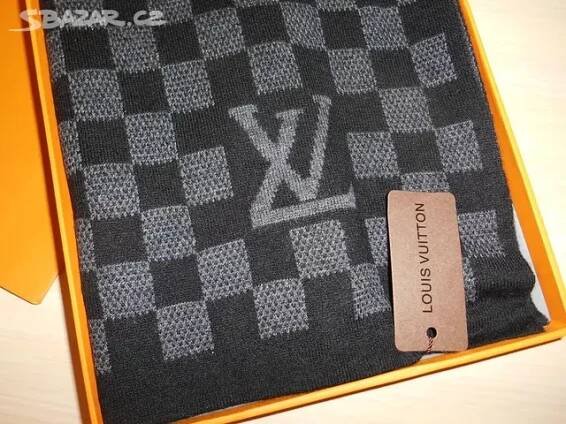 Louis Vuitton šátek Shawl Scarf, Dámská pánský šál