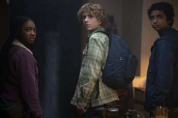 Percy Jackson a Olympané - Zjistíme pravdu, víceméně - Z filmu - Leah Jeffries, Walker Scobell, Aryan Simhadri