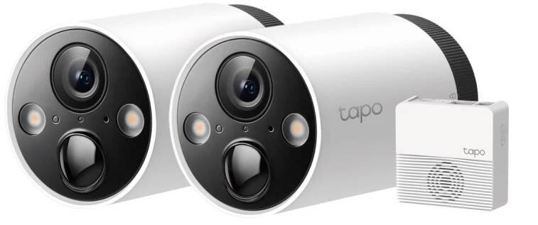TP-Link Tapo C420S2, Smart Wire-Free Security Camera, kit 2ks
