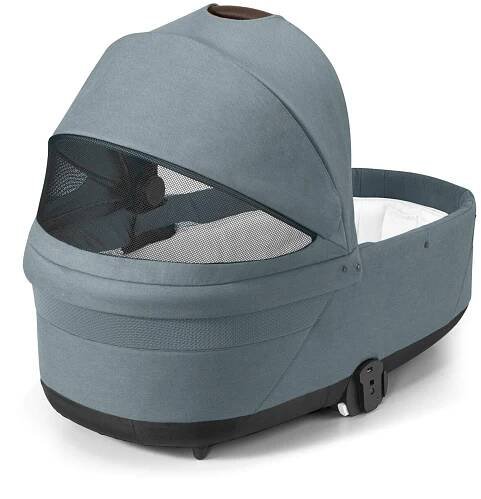 CYBEX SET Kočárek kombinovaný Talos S Lux Stormy Blue Gold s autosedačkou a doplňky