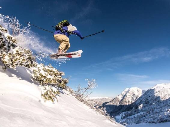 Ski touring Krvavec