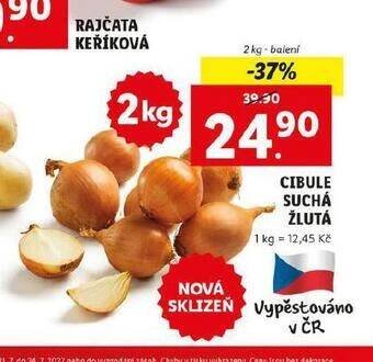 Lidl Cibule žlutá nabídka