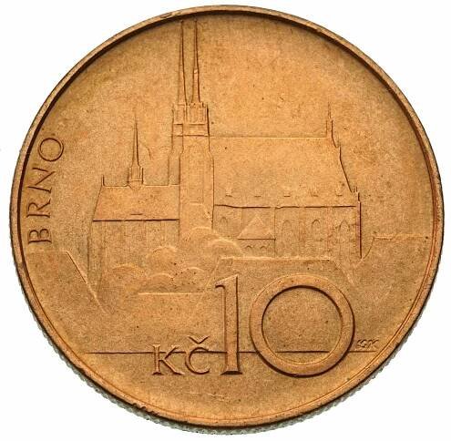 Česká Republika, 10 Kč 1993 - Varianta "Malé KČ" - Mimořádná kvalita ! | Aukro
