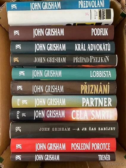 Soubor 12ks knih: John Grisham - Hradec Králové