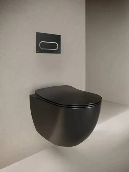 RAVAK WC ovládací tlačítko Chrome černé