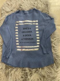 MADE IN ITALY ROUND NECK SHES A DREAMER