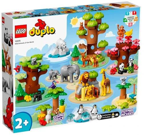 LEGO 10975 DUPLO DIVOKÁ ZVÍŘATA SVĚTA