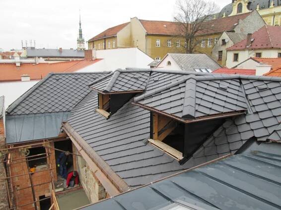 Střechy Černý Olomouc