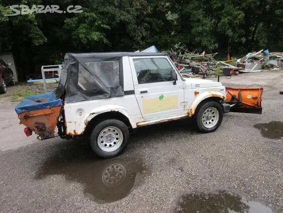 SUZUKI SAMURAI 4X4  RADLICE, SYPAČ ODPOČET DPH