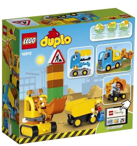 LEGO® DUPLO 10812 Pásový bagr a náklaďák | Bambule Království hraček