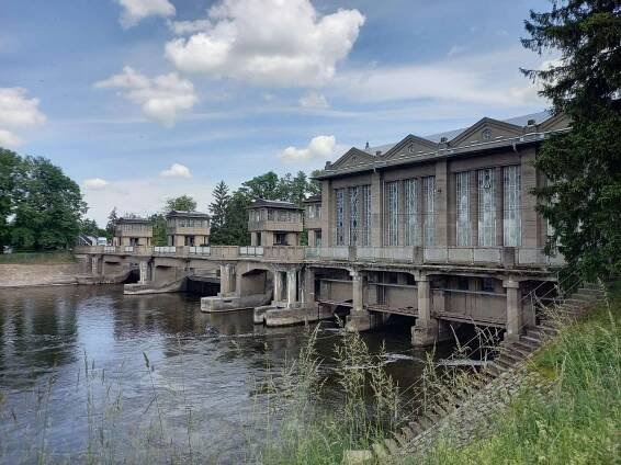 Hydroelektrárna - Poděbrady - Technické památky - Středočeský kraj - Poděbrady