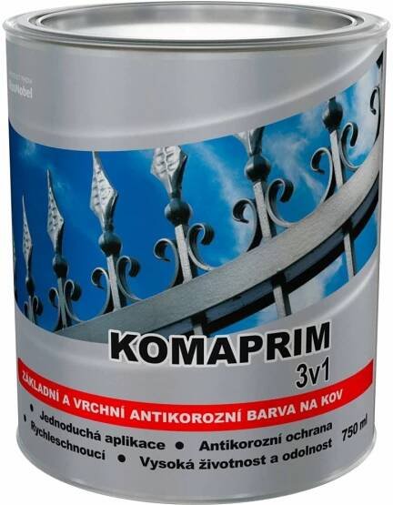 Akzo Nobel Hammerite Komaprim 3v1 0,75L 0240 středně hnědý
