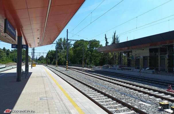 OBRAZEM: Rekonstrukce stanice Brno-Královo Pole je v plném proudu - Dopraváček 