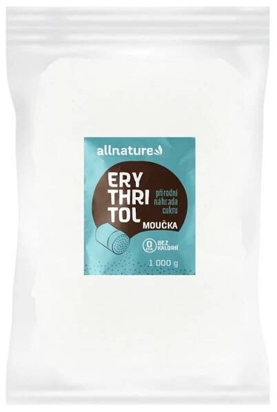 Allnature Erythritol moučka 1000 g - srovnání cen | Leano.cz