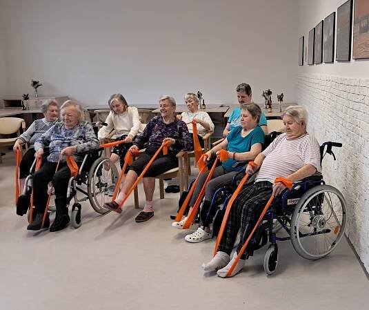 Cvičení s fyzioterapeutkou v Jablunkově | Alzheimer Home