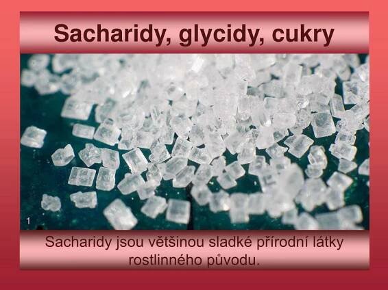 PPT - Sacharidy PowerPoint Presentation, free download - ID:4773070
