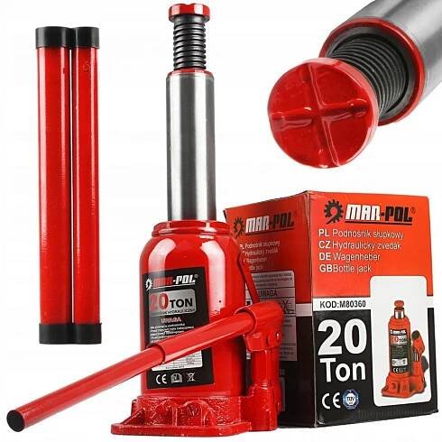 Hydraulický pákový zvedák Panenka 20T M80360